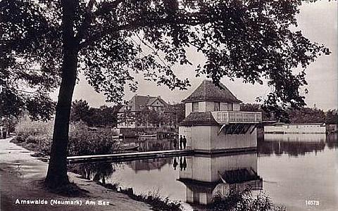 Arnswalde -- Am See um 1930