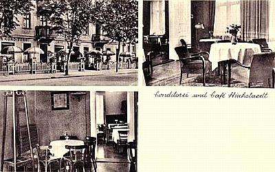 Arnswalde/Nm -- Caf&eacute; H&uuml;ckstaedt um 1930