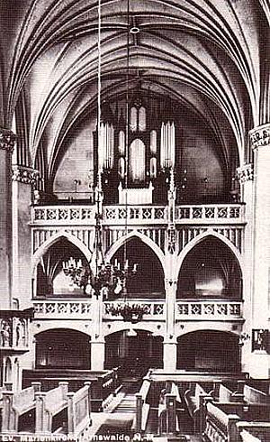 Arnswalde -- Orgel der Marienkirche