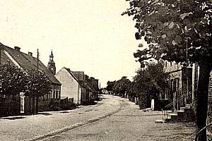 Schwachenwalde/Nm -- Dorfstra&szlig;e