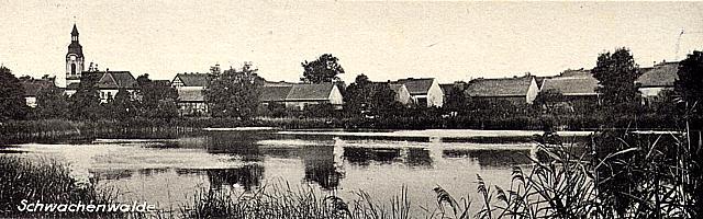 Schwachenwalde/Nm -- Gesamtansicht von um 1930