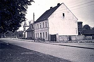 Dobiegniew -- Am Kastaniemplatz um 1955