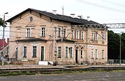 Dobiegniew -- Alter Woldenberger Bahnhof im Jahr 2005