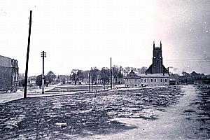 Dobiegniew -- Nun freier Kirchenblick
