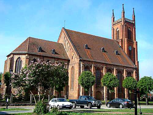 Dobiegniew -- Die Woldenberger Kirche