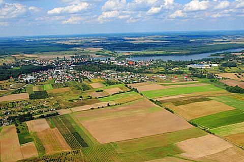Dobiegniew -- Luftfoto aus S&uuml;dosten von 2007