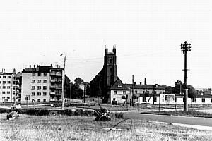 Dobiegniew -- Blick vom Hohen Tor um 1958