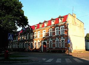 Dobiegniew -- H&auml;user an fr. Bismarckstra&szlig;e