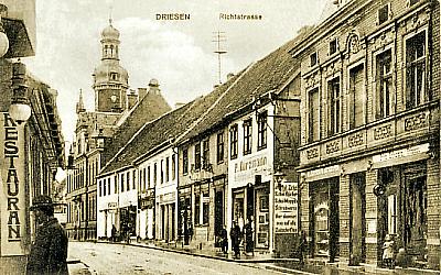 Driesen -- Richtstra&szlig;e