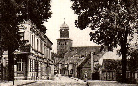 Friedeberg/Nm -- Blick zur Marienkirche