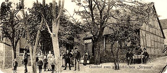 Buchwerder/Nm -- Der Dorfgasthof um 1900