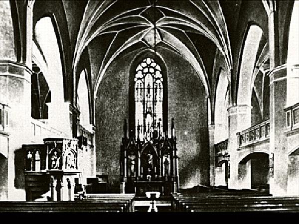 Friedeberg/Nm -- In der Marienkirche vor 1945