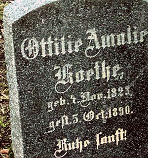 Dobiegniew -- Grabstein Koethe