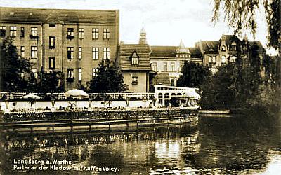 Landsberg/Warthe -- Das ber&uuml;hmte Caf&eacute; Voley