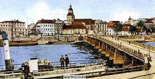 Landsberg/Warthe -- Alte Warthebr&uuml;cke