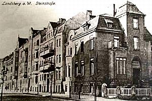 Landsberg/Warthe -- Steinstra&szlig;e