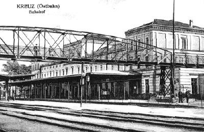Neumark -- Bahnhof von Kreuz (Ostbahn)