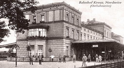 Neumark -- Bahnhof in Kreuz (Nordseite)