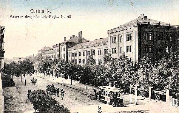 K&uuml;strin -- Kaserne um 1900