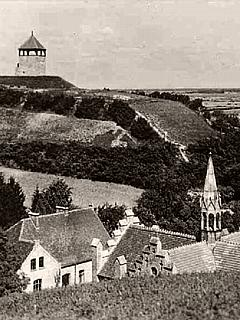 Zantoch -- Burganlage vor 1945