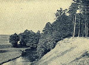 Drage bei F&uuml;rstenau -- Holzablage 1923