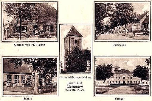 Liebenow/Nm -- 5 Dorfansichten