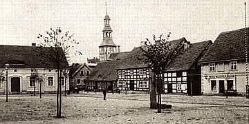 Fiddichow/Oder -- Am Markt um 1905
