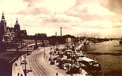 Stettin -- An der Oder mit Hafen