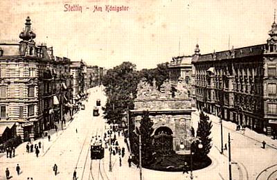 Stettin/Pm -- Am K&ouml;nigstor