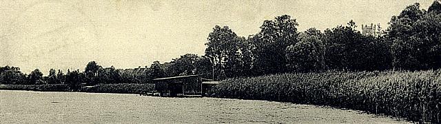 Lauchst&auml;dt bei Woldenberg/Nm -- Am Hermsdorfer See um 1930