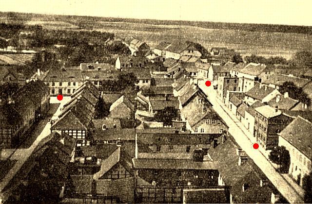 Woldenberg -- Blick vom Kirchturm um etwa 1875