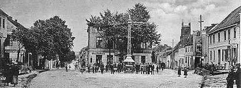 Woldenberg -- Am Hohen Tor um 1899