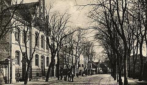 Woldenberg/Neumark -- Amtsgericht in der Bahnhofstra&szlig;e