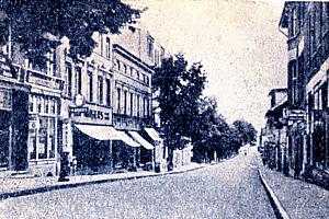 Woldenberg -- Richtstra&szlig;e um 1936