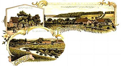 Bei Woldenberg -- Freisch&uuml;tz am Liebsee