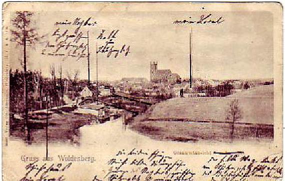 Woldenberg -- Eine Gru&szlig;karte mit Erl&auml;uterungen