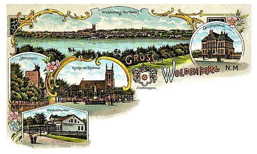 Woldenberg -- Gru&szlig;karte