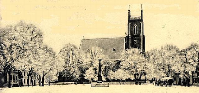 Woldenberg -- Die Markt-Silhouette um 1895