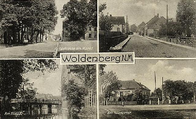 Woldenberg -- 4 Fotos von der Niedertor-Gegend vor 1935