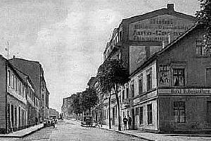Woldenberg -- Richtstra&szlig;e um 1936