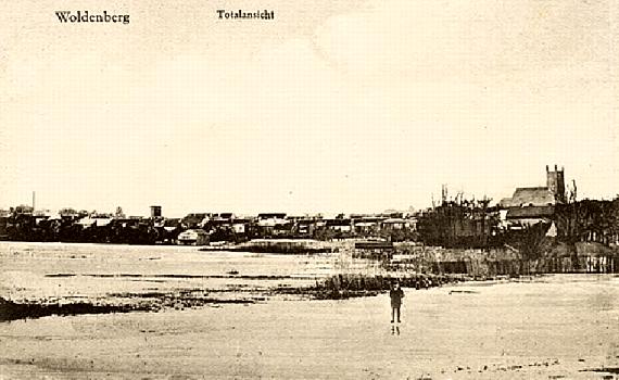 Woldenberg -- Zugefrorener Gro&szlig;er See