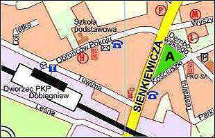 Dobiegniew -- Bahnhofsviertel