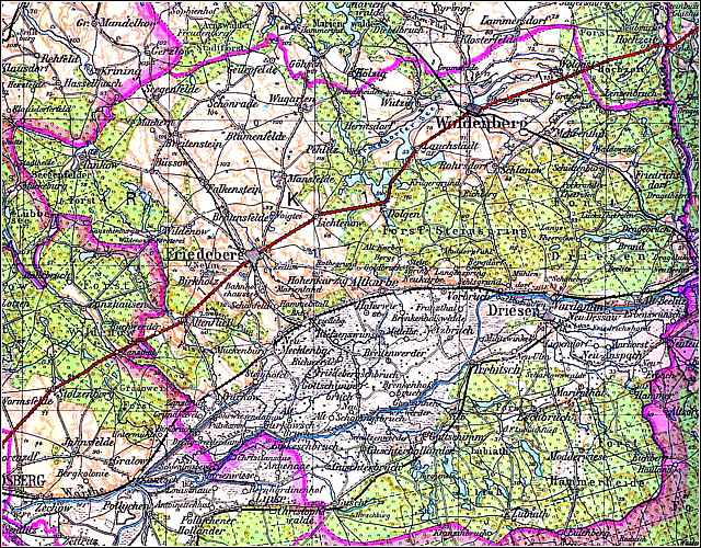 Landkreis Friedeberg/Nm. 1937