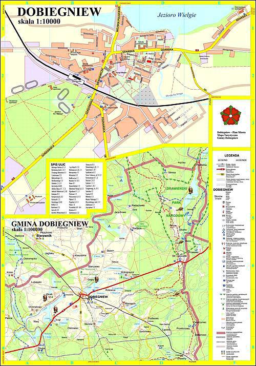Dobiegniew mit Umgebung 2006