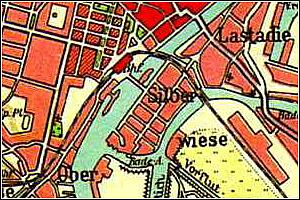 Stettin -- Bahnkurve am Hbf.