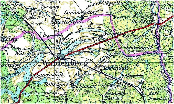 Woldenberg/Nm. und Umgebung 1937