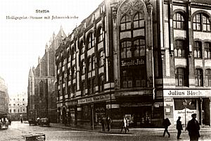 Pommern -- Stettin Heiligegeist Stra&szlig;e