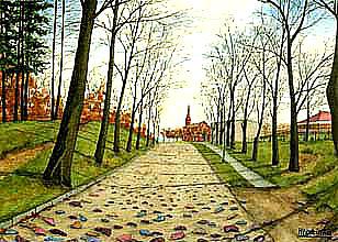 Hinterpommern -- Weg nach Bublitz